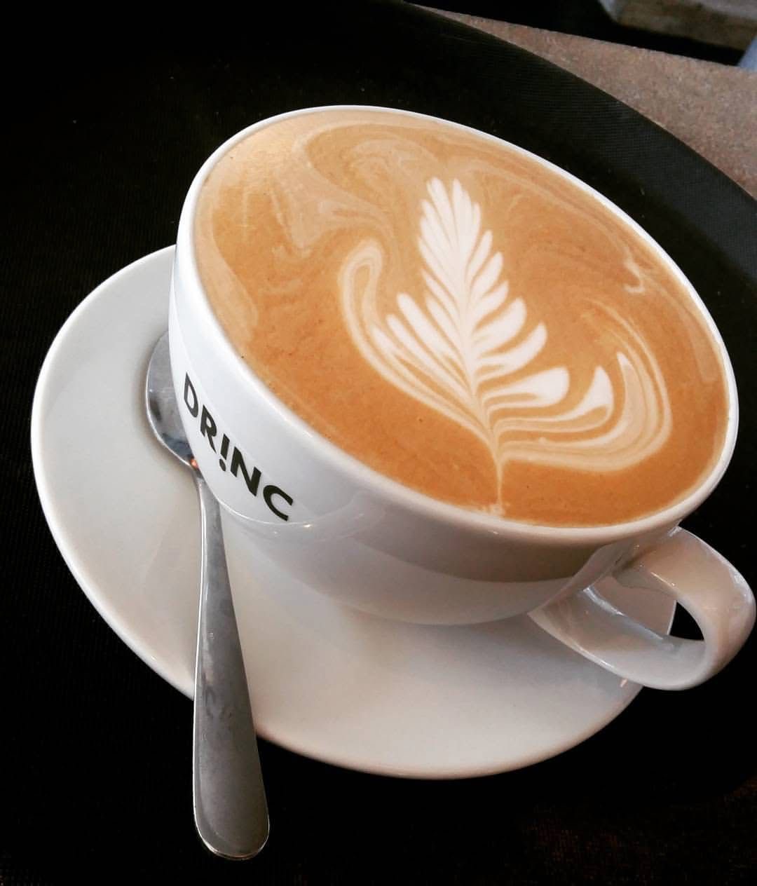 Latte art at DRINC
