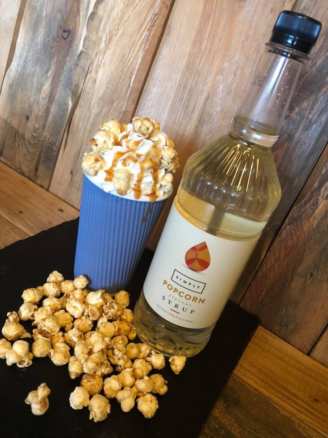 Popcorn caramel milkshake at DRINC Coffee Bar Ramsbottom